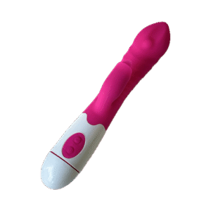 Vibrador Doble Con Mini Estimuladores De Clítoris (30 Velocidades)